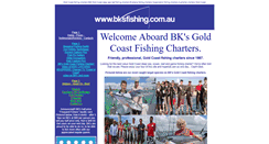 Desktop Screenshot of bksfishing.com.au